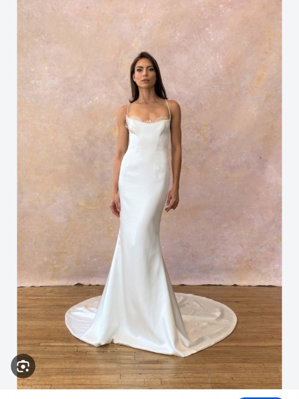 Ines Di Santo Leone X Wedding Dress Bridal Gown NWT Unaltered